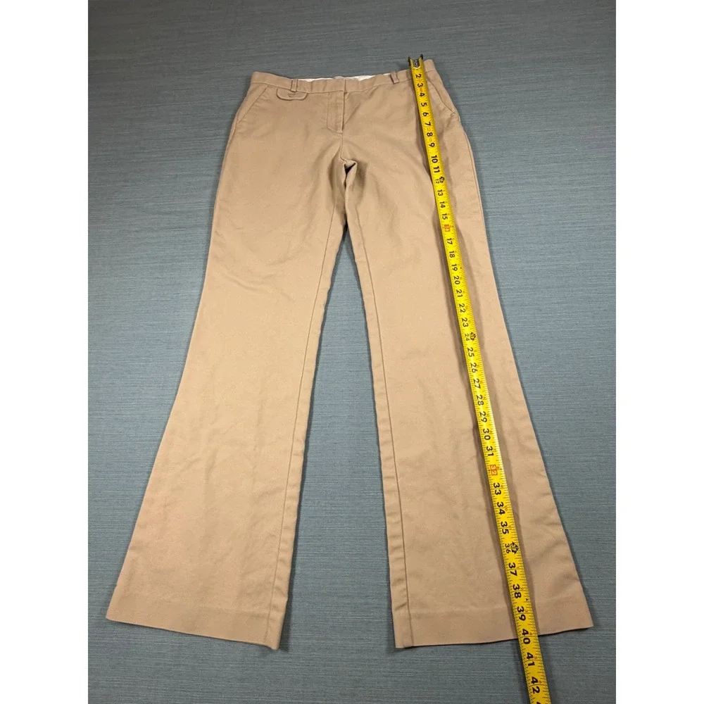Old‎ Navy Womens Khaki Trousers Size 8 Tan Classic Rise Bootcut Chino Pants